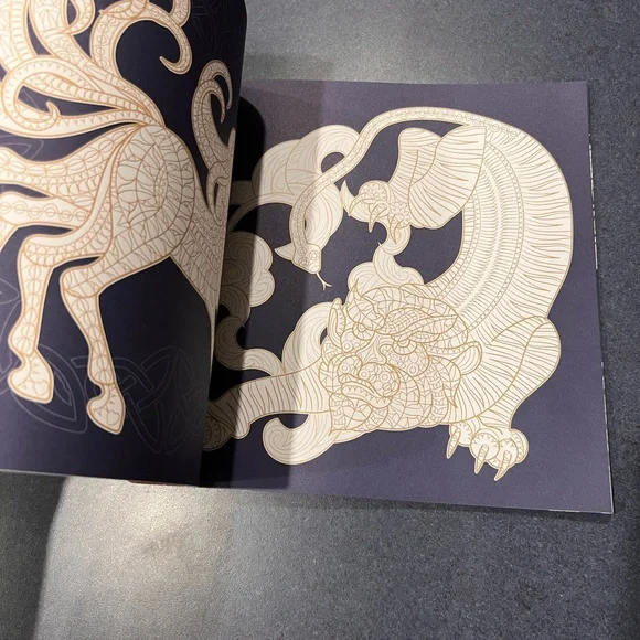 FABULOUS BEASTS: Night and Day Adult Coloring Book NEW - Picture 10 of 14